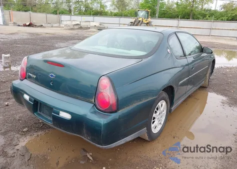 2001 Chevrolet Monte Carlo Ls из США, поврежденный, VIN 2G1WW12E919231874